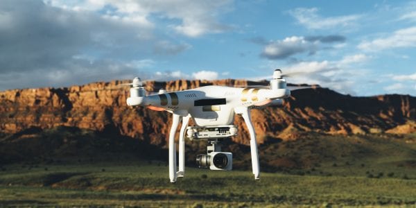 dron volando